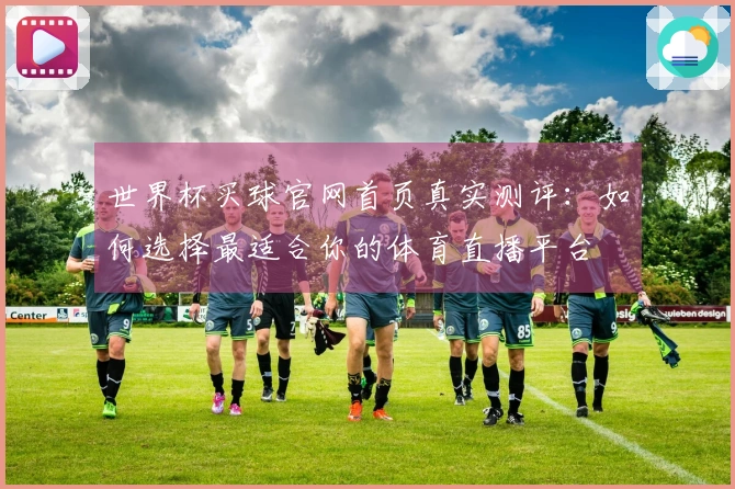 世界杯买球官网首页真实测评：如何选择最适合你的体育直播平台